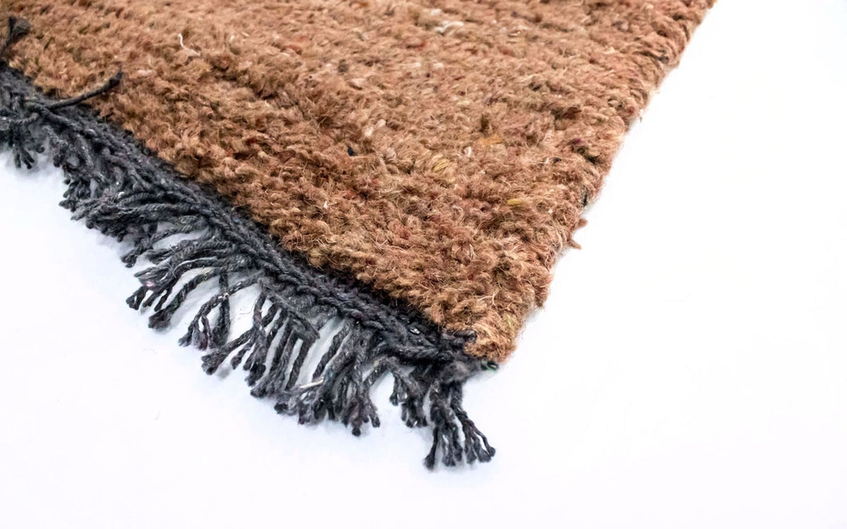 Dywan z Nepalu - 140 x 70 cm - brązowy