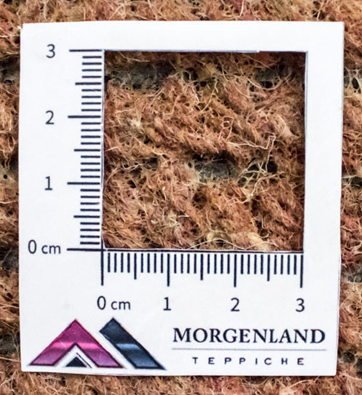 Dywan z Nepalu - 140 x 70 cm - brązowy