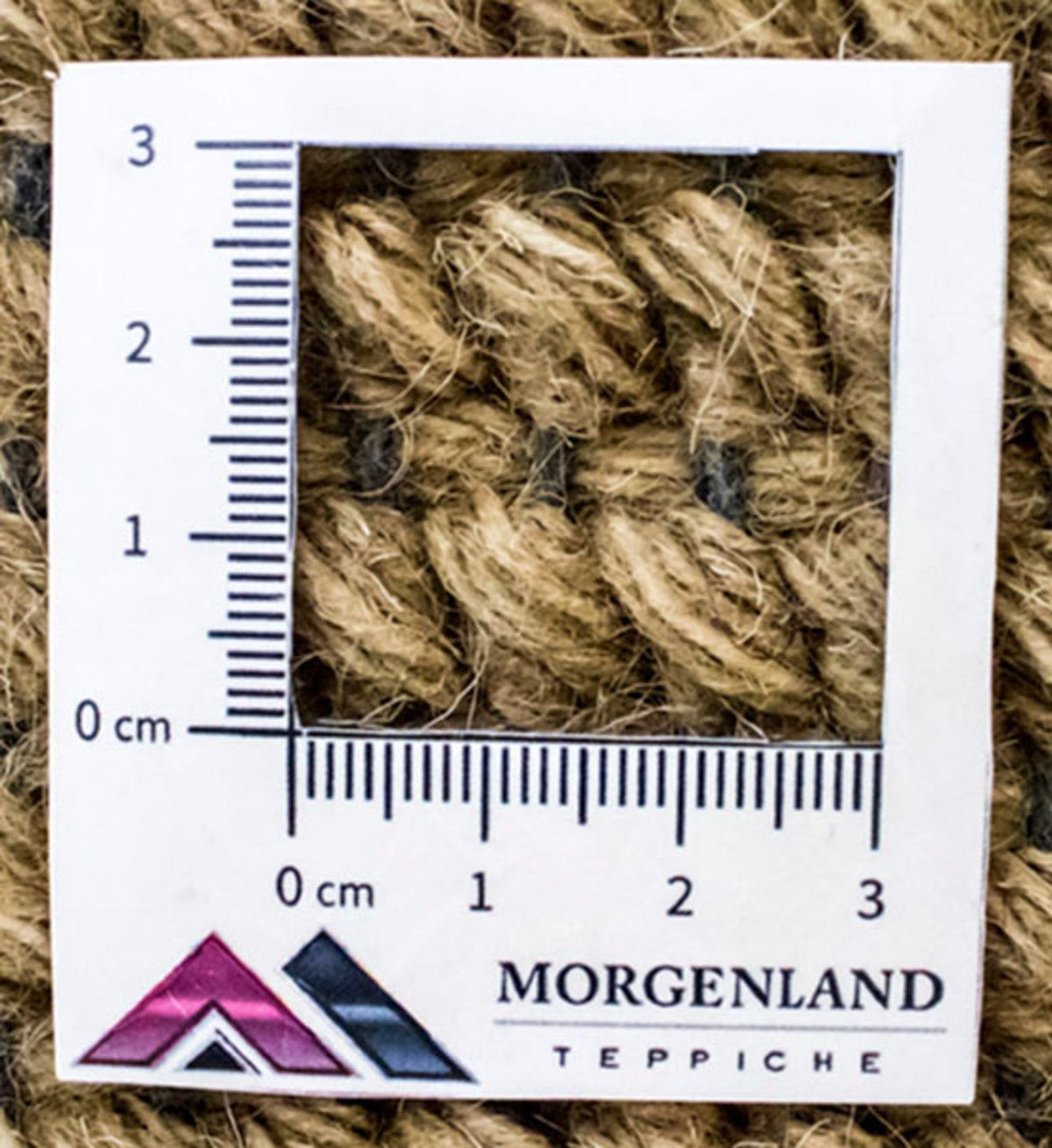 Dywan z Nepalu - 140 x 70 cm - brązowy