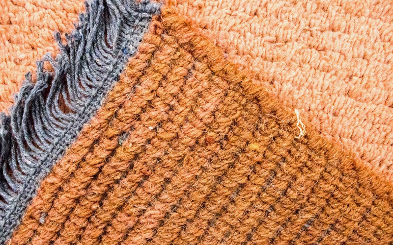 Dywan z Nepalu - 140 x 70 cm - brązowy