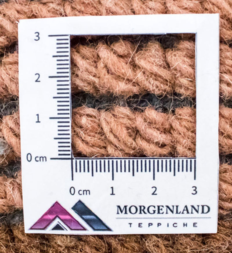 Dywan z Nepalu - 140 x 70 cm - brązowy