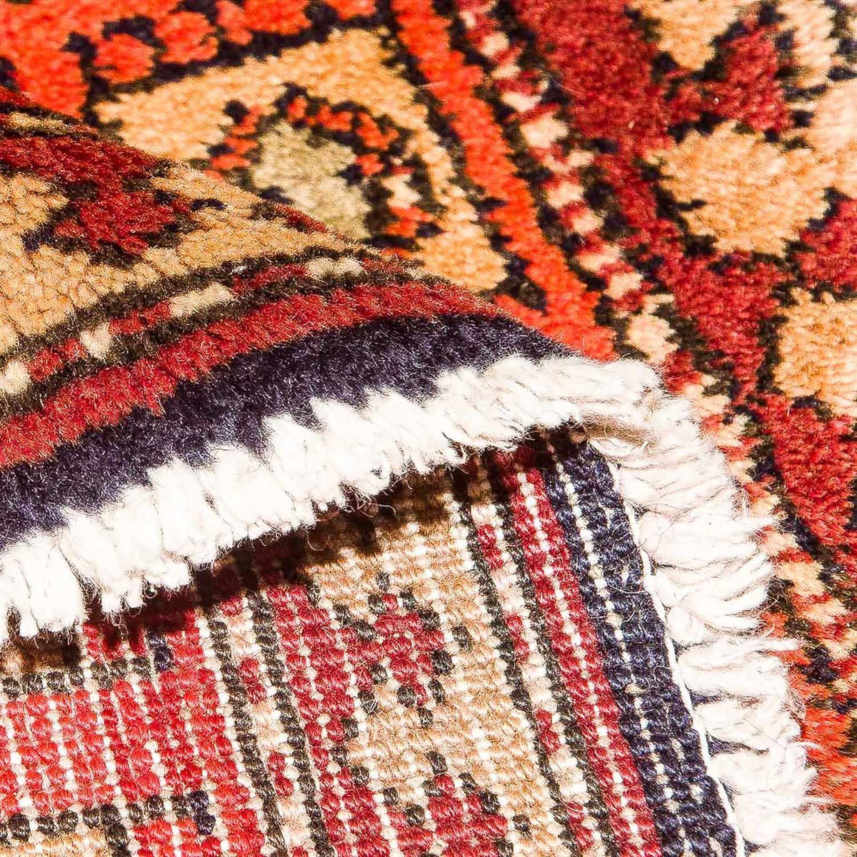 Biegacz Perski dywan - Nomadyczny - 318 x 117 cm - ciemnoniebieski