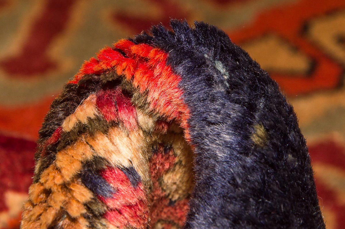 Biegacz Perski dywan - Nomadyczny - 318 x 117 cm - ciemnoniebieski