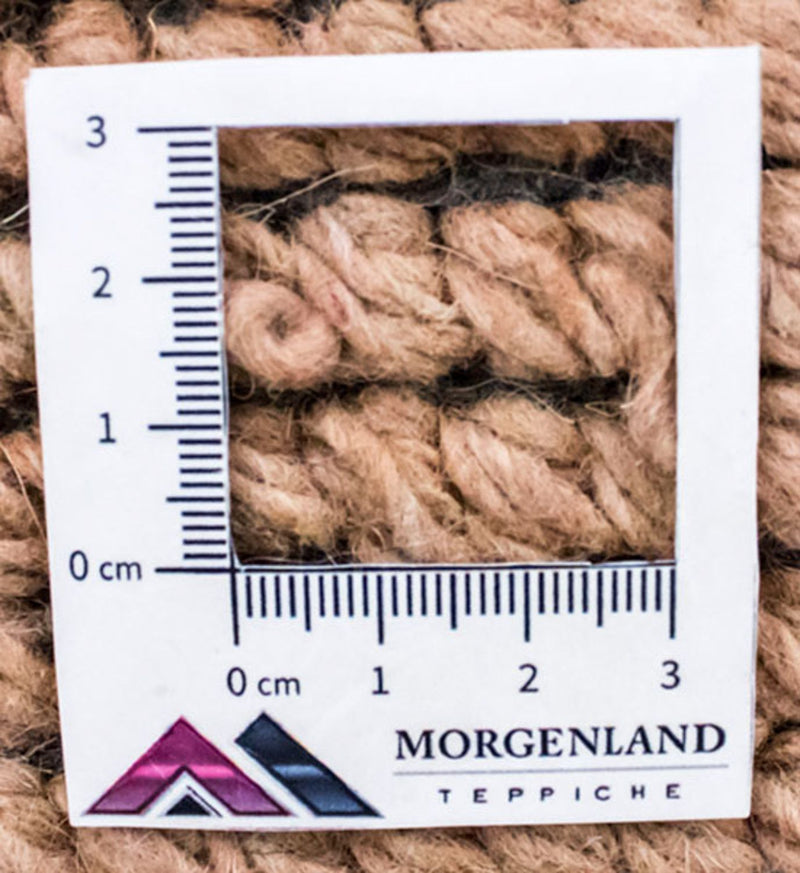 Dywan z Nepalu - 140 x 70 cm - brązowy