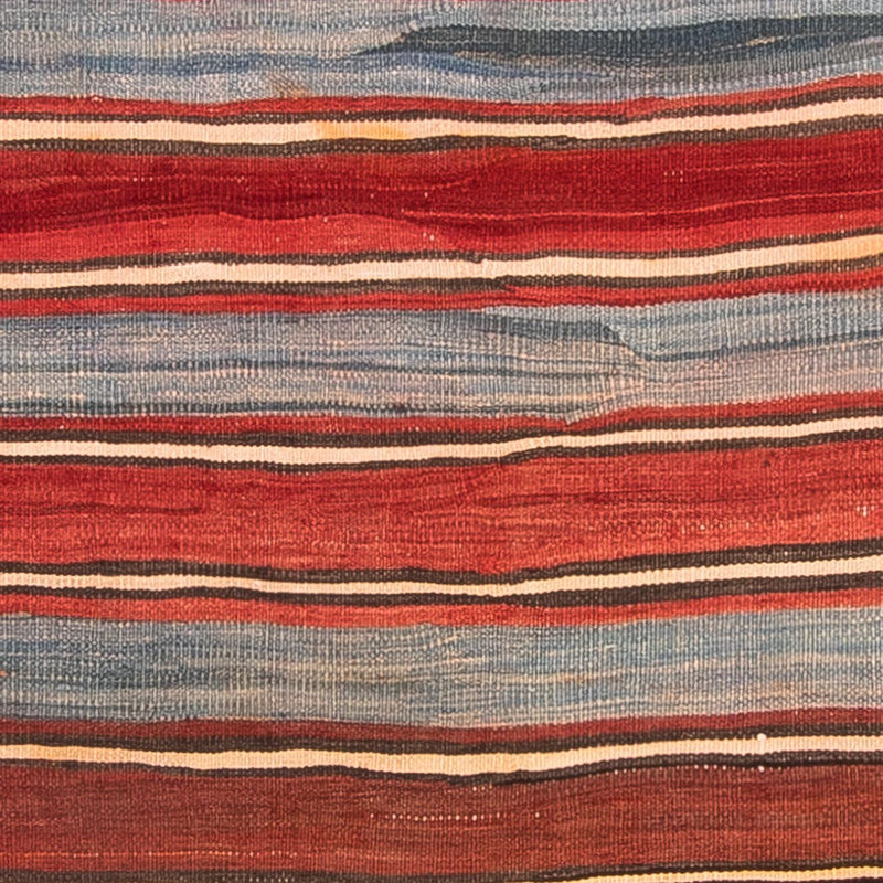 Dywan Kelim - Stary - 155 x 135 cm - wielokolorowy