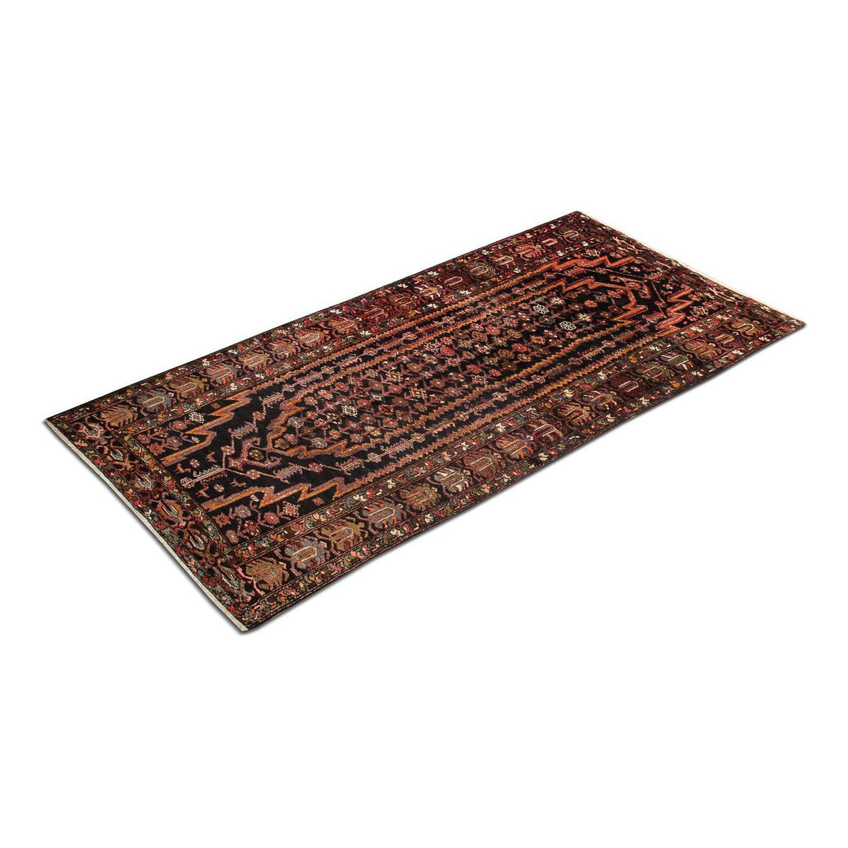 Biegacz Perski dywan - Nomadyczny - 324 x 149 cm - niebieski