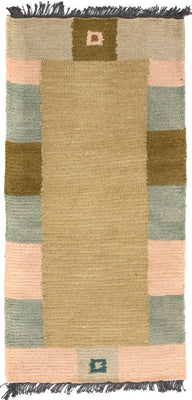 Dywan z Nepalu - 140 x 70 cm - wielokolorowy