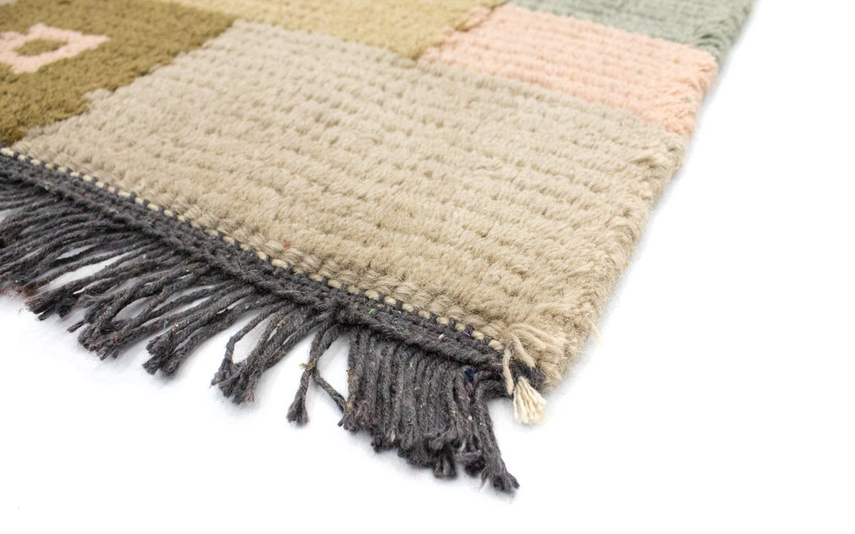 Dywan z Nepalu - 140 x 70 cm - wielokolorowy