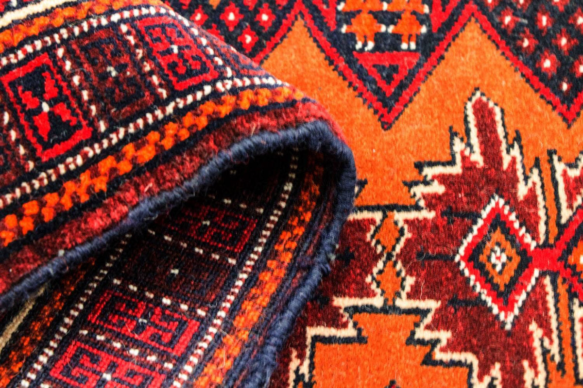 Biegacz Dywan beludżycki - 174 x 100 cm - żółty musztardowy