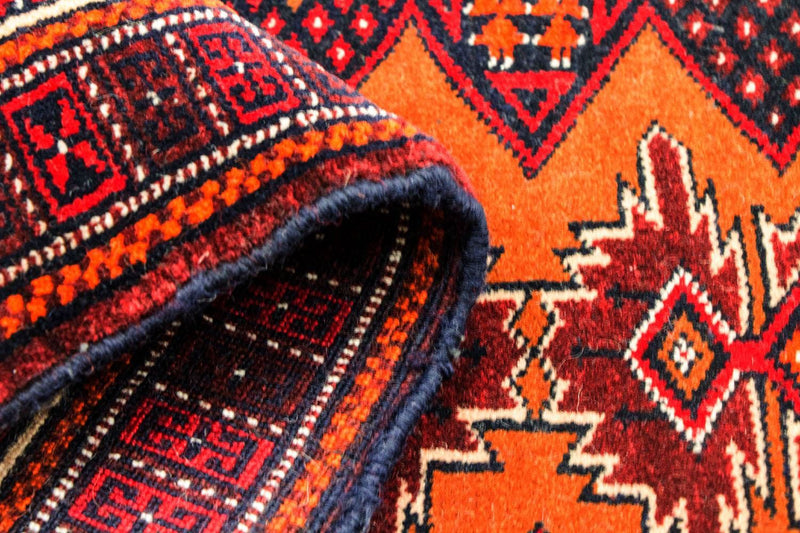 Biegacz Dywan beludżycki - 174 x 100 cm - żółty musztardowy