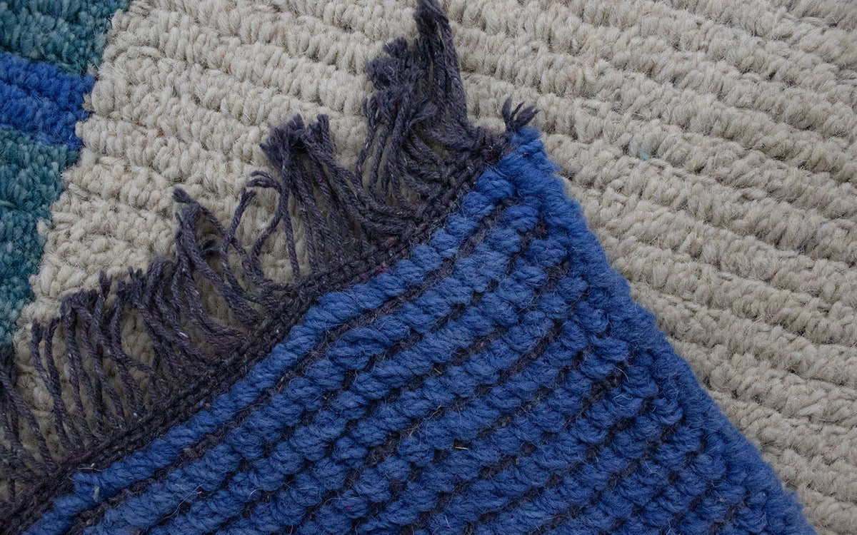 Dywan z Nepalu - 140 x 70 cm - wielokolorowy