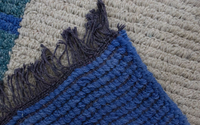 Dywan z Nepalu - 140 x 70 cm - wielokolorowy