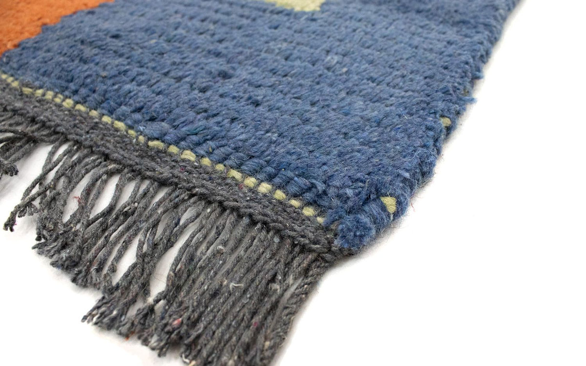 Dywan z Nepalu - 140 x 70 cm - wielokolorowy