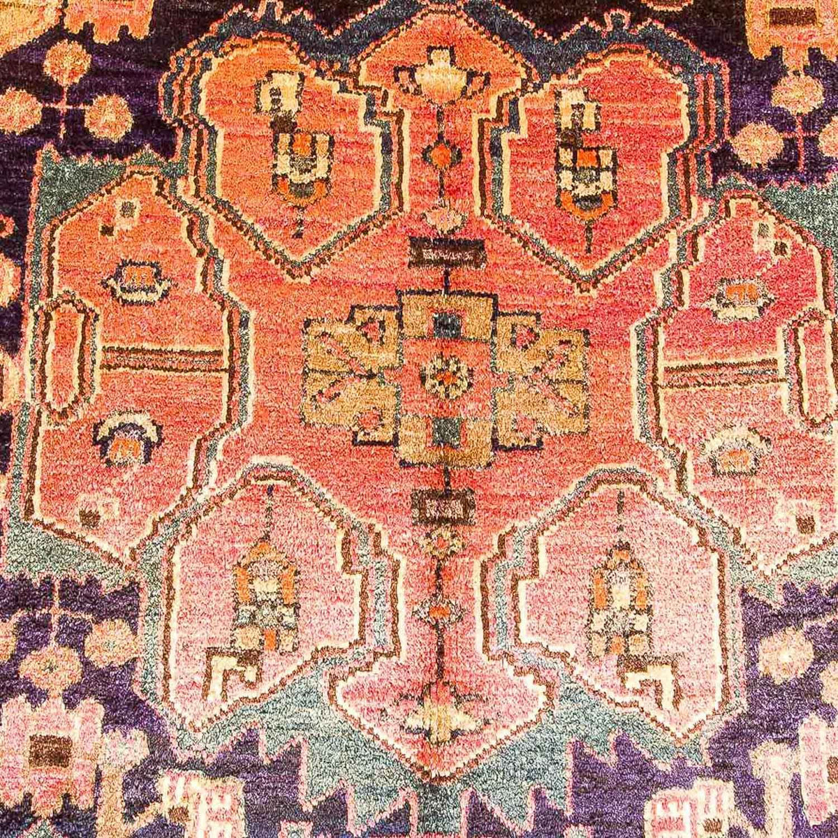 Perski dywan - Nomadyczny - 306 x 158 cm - ciemnoniebieski