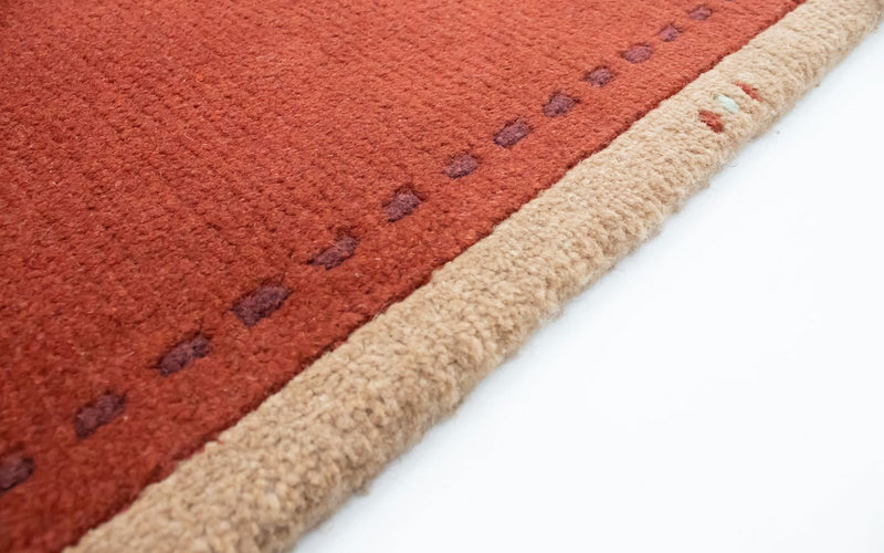 Dywan z Nepalu - 140 x 70 cm - pomarańczowy