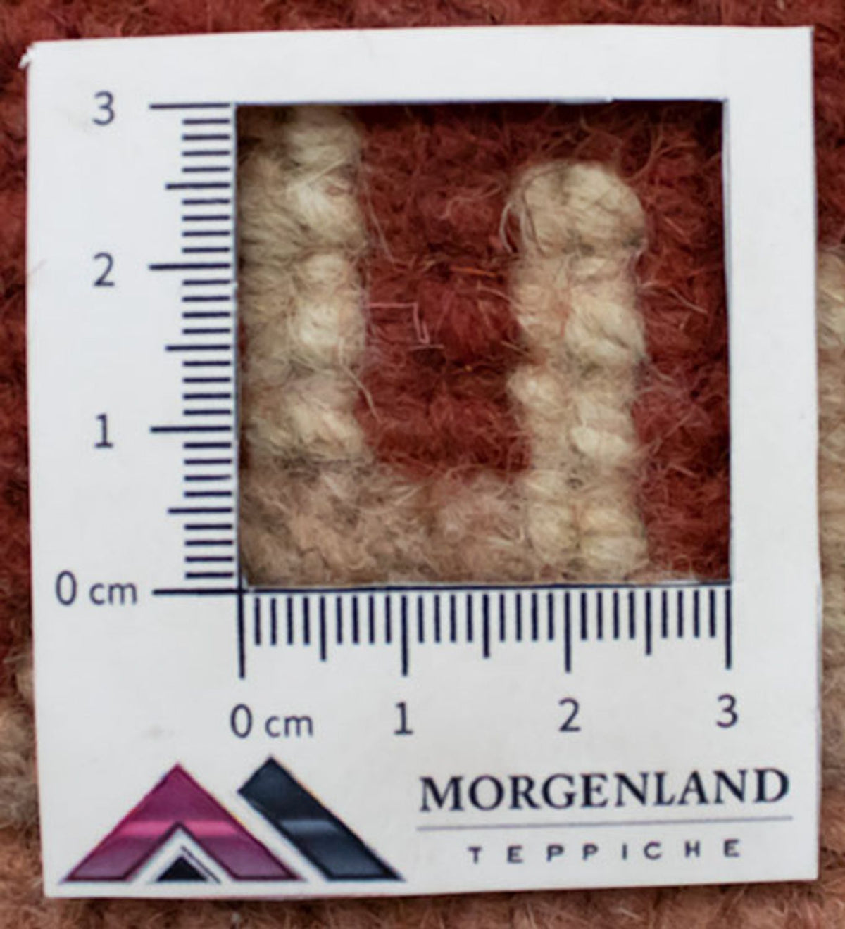 Dywan z Nepalu - 140 x 70 cm - pomarańczowy