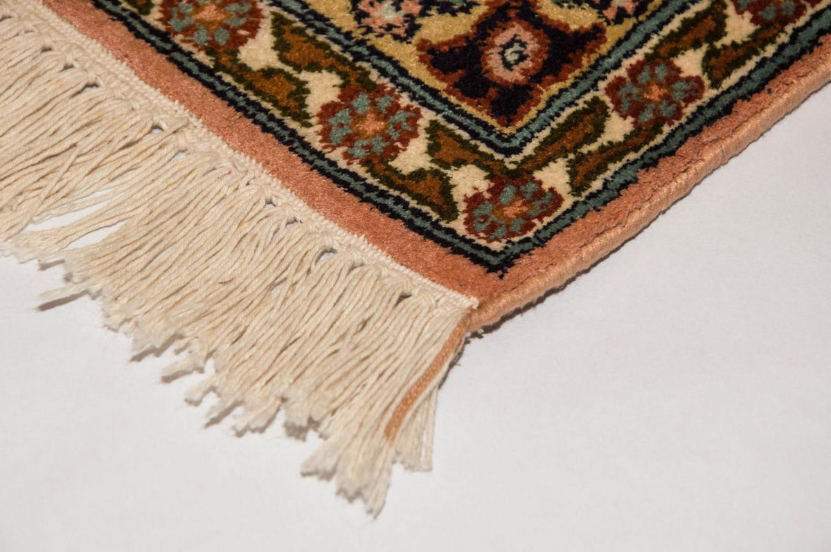 Jedwabny dywan - Kashmir Silk - 184 x 124 cm - wielokolorowy