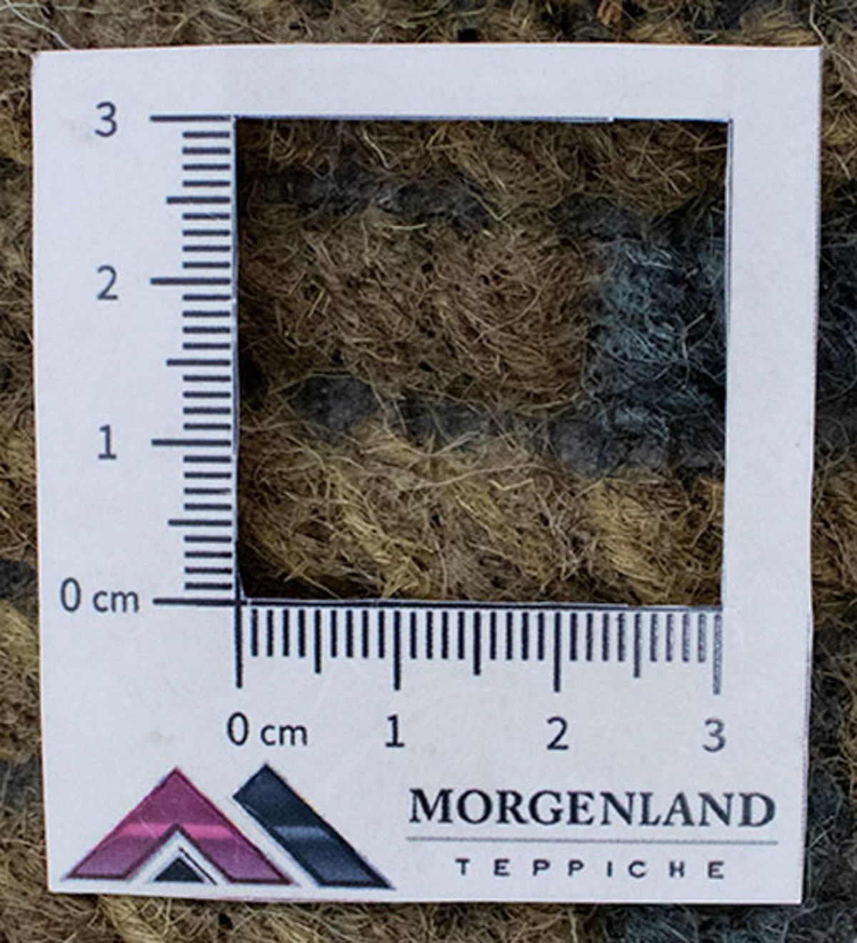 Dywan z Nepalu - 140 x 70 cm - niebieski