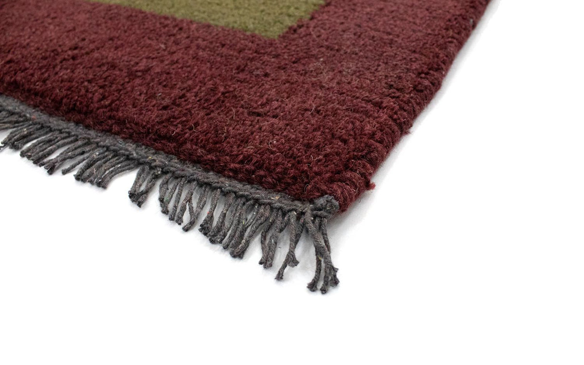 Dywan z Nepalu - 140 x 70 cm - zielona