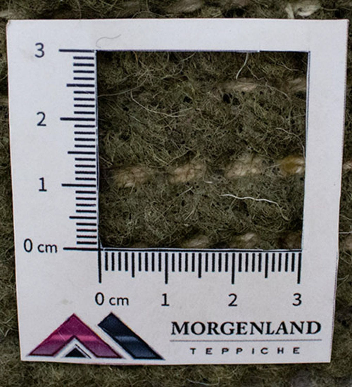 Dywan z Nepalu - 140 x 70 cm - zielona