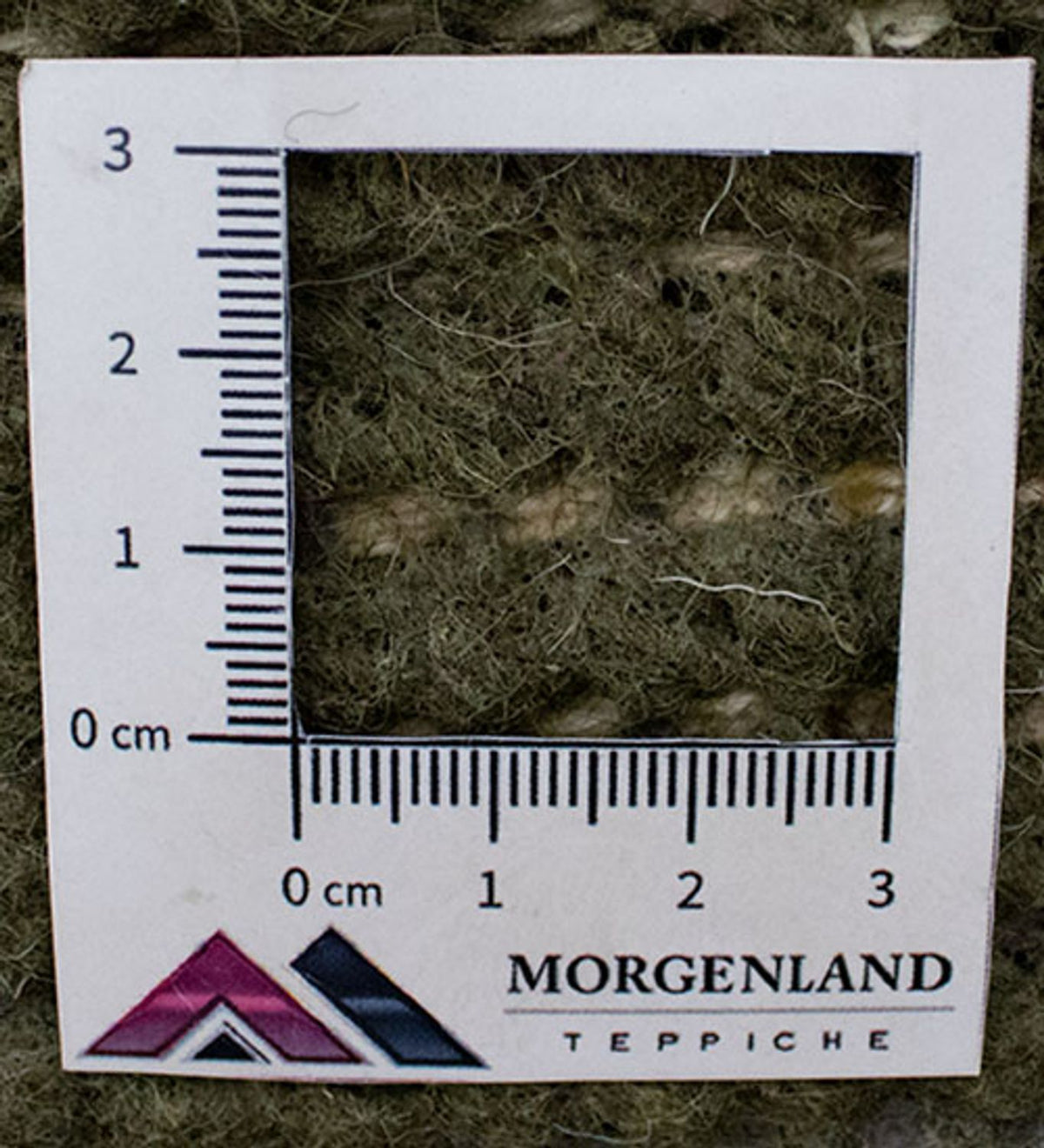 Dywan z Nepalu - 140 x 70 cm - zielona