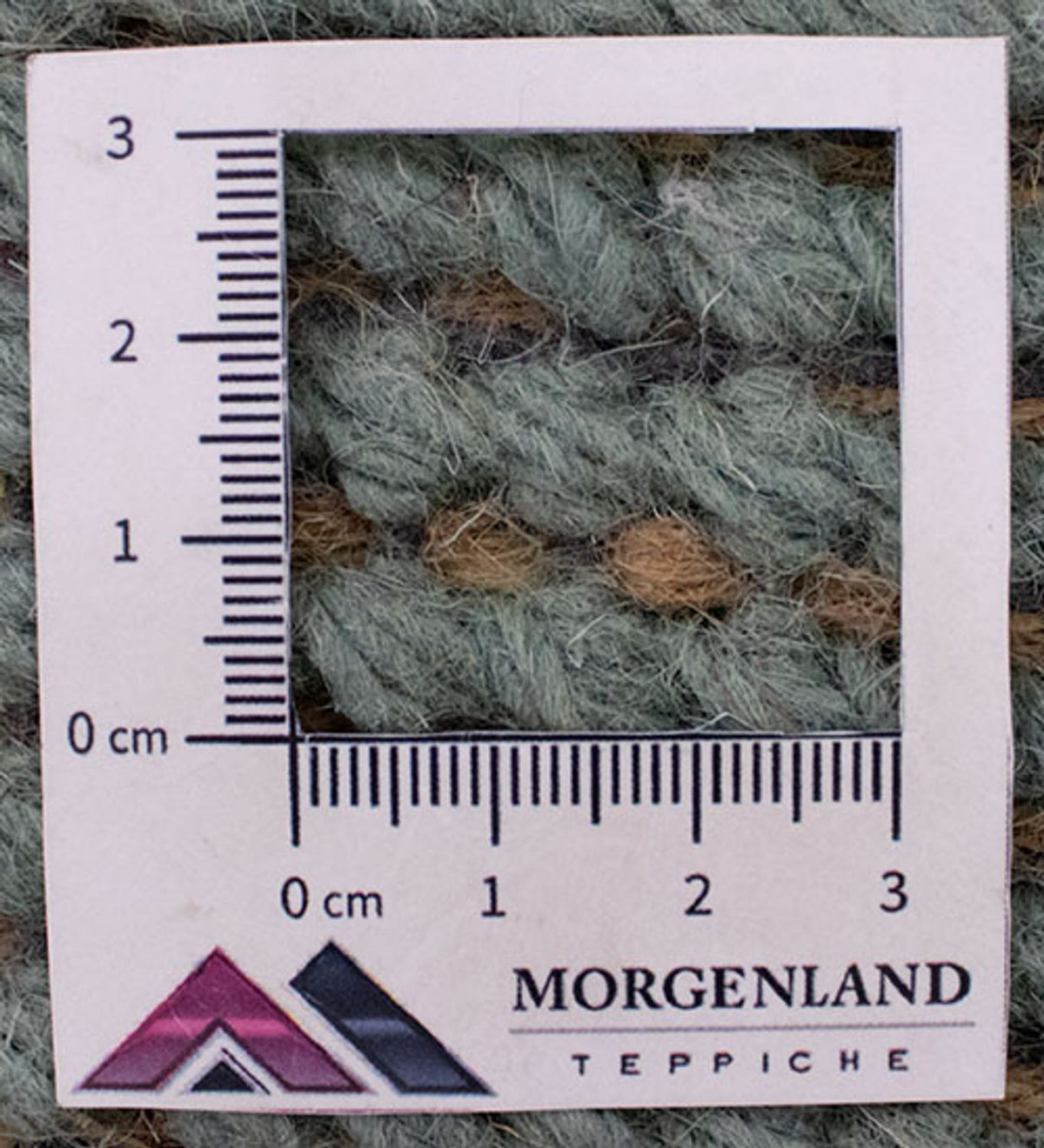 Dywan z Nepalu - 140 x 70 cm - zielona