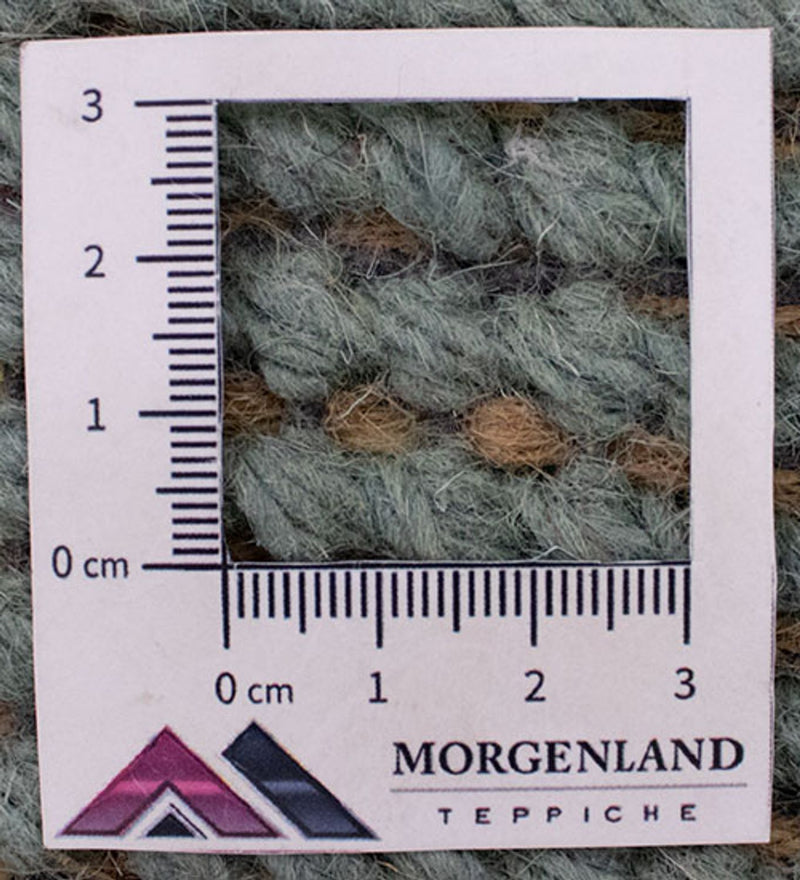 Dywan z Nepalu - 140 x 70 cm - zielona