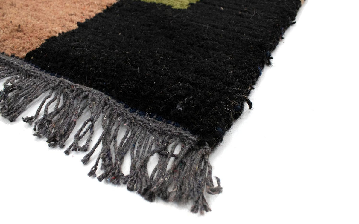 Dywan z Nepalu - 140 x 70 cm - zielona