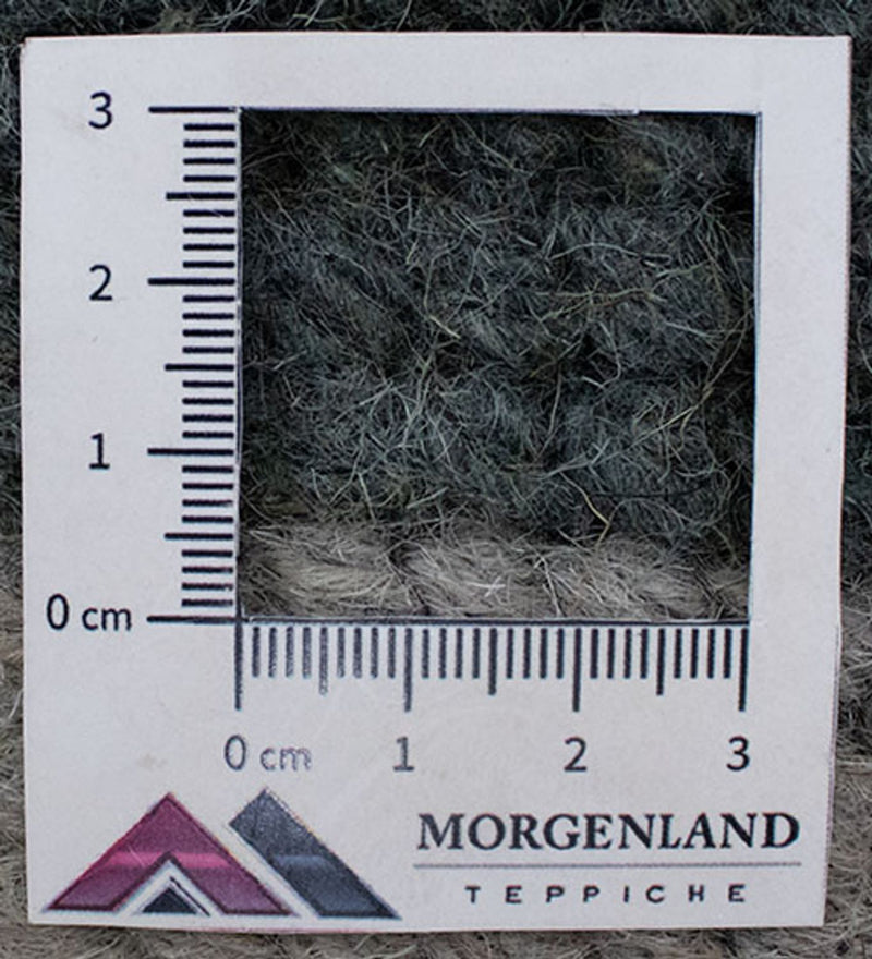 Dywan z Nepalu - 140 x 70 cm - zielona