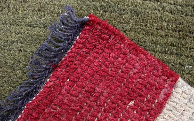 Dywan z Nepalu - 140 x 70 cm - zielona