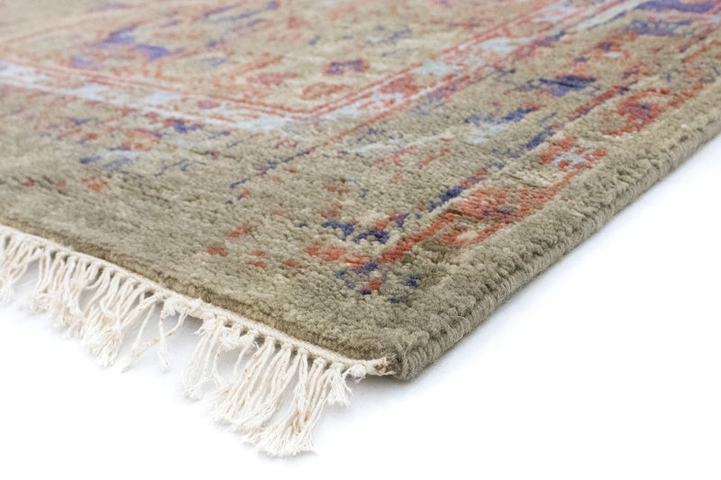 Designerski dywan - 243 x 166 cm - jasnozielony