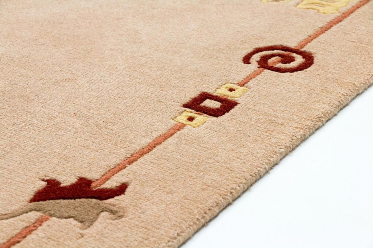 Dywan z Nepalu - 180 x 120 cm - wielokolorowy