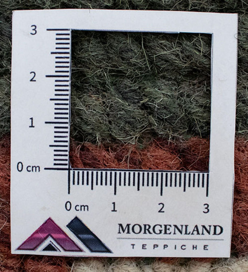 Dywan z Nepalu - 140 x 70 cm - zielona