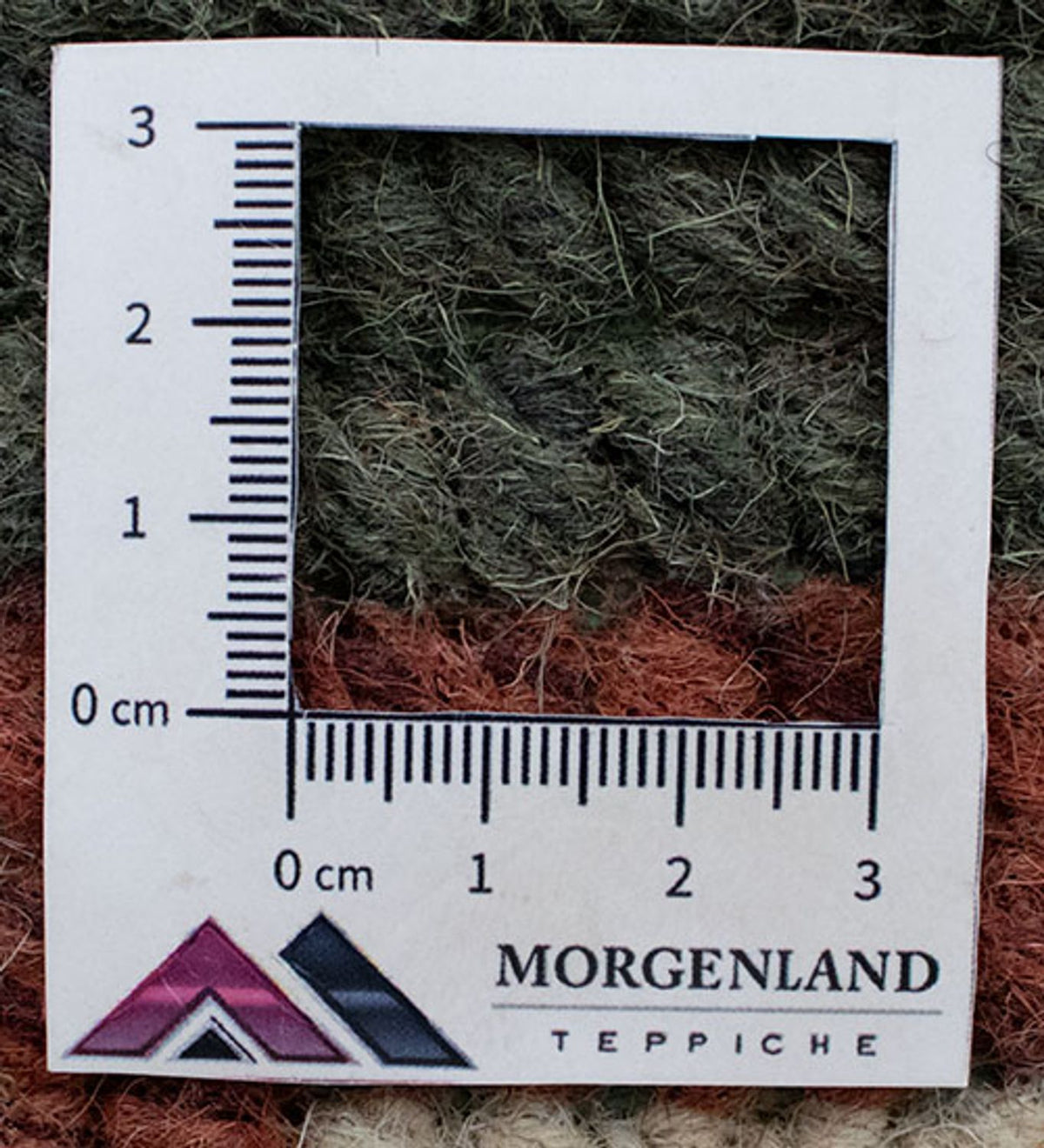 Dywan z Nepalu - 140 x 70 cm - zielona