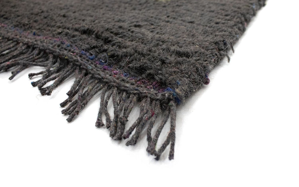 Dywan z Nepalu - 140 x 70 cm - szary