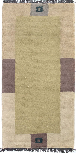 Dywan z Nepalu - 140 x 70 cm - wielokolorowy