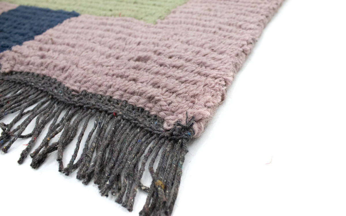 Dywan z Nepalu - 140 x 70 cm - wielokolorowy