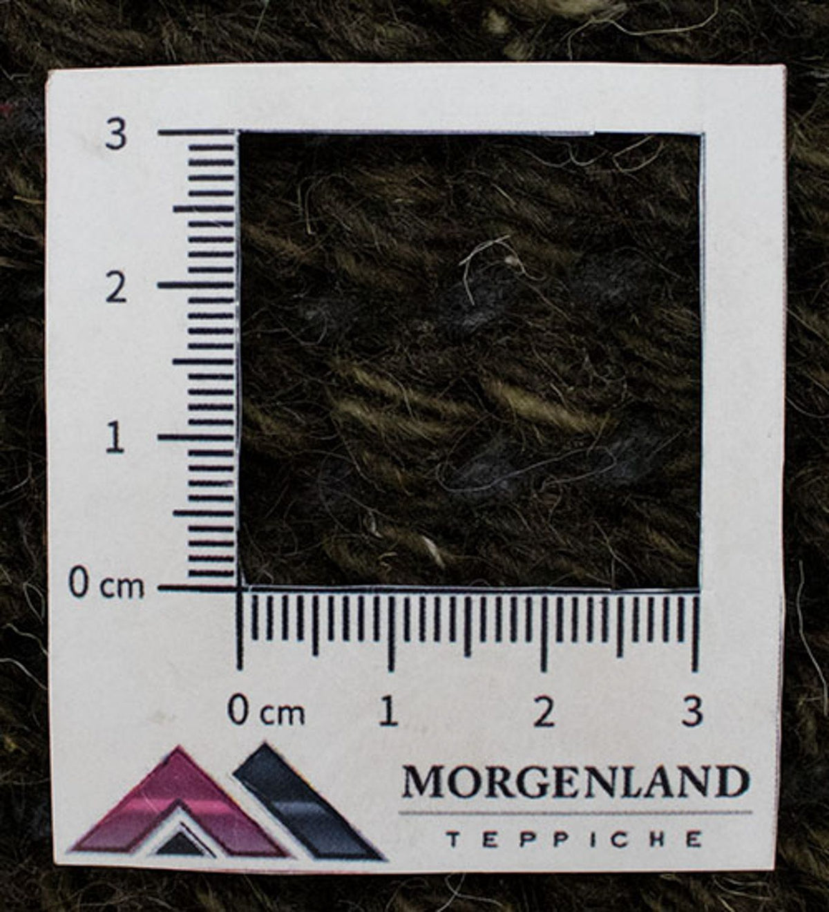 Dywan z Nepalu - 140 x 70 cm - zielona