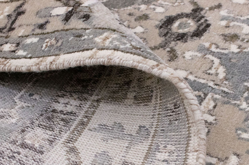 Designerski dywan - 236 x 166 cm - beżowy