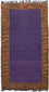 Dywan z Nepalu - 140 x 70 cm - fioletowy