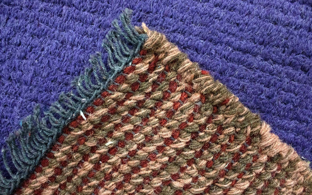 Dywan z Nepalu - 140 x 70 cm - fioletowy