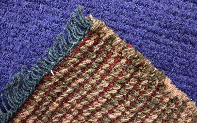 Dywan z Nepalu - 140 x 70 cm - fioletowy