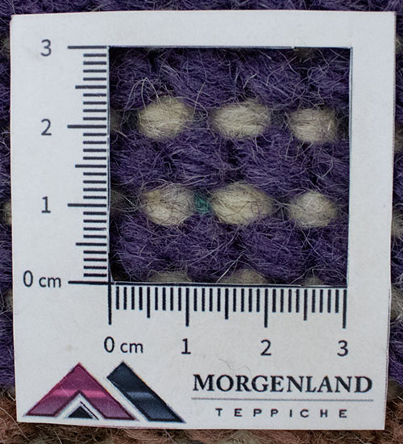 Dywan z Nepalu - 140 x 70 cm - fioletowy