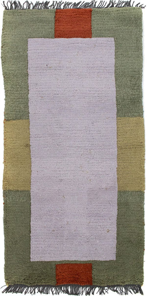 Dywan z Nepalu - 140 x 70 cm - beżowy