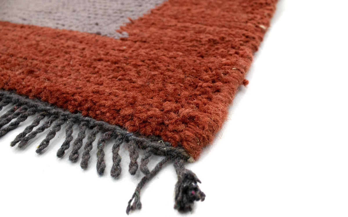 Dywan z Nepalu - 140 x 70 cm - różowy