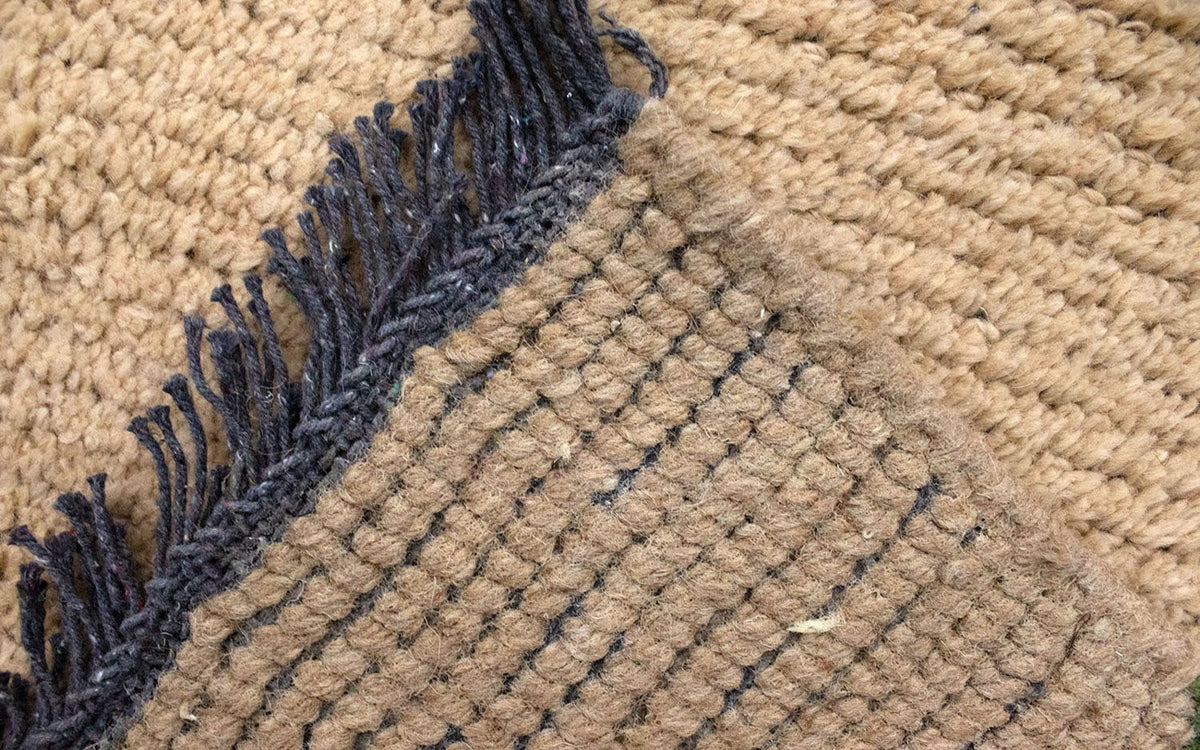 Dywan z Nepalu - 140 x 70 cm - brązowy