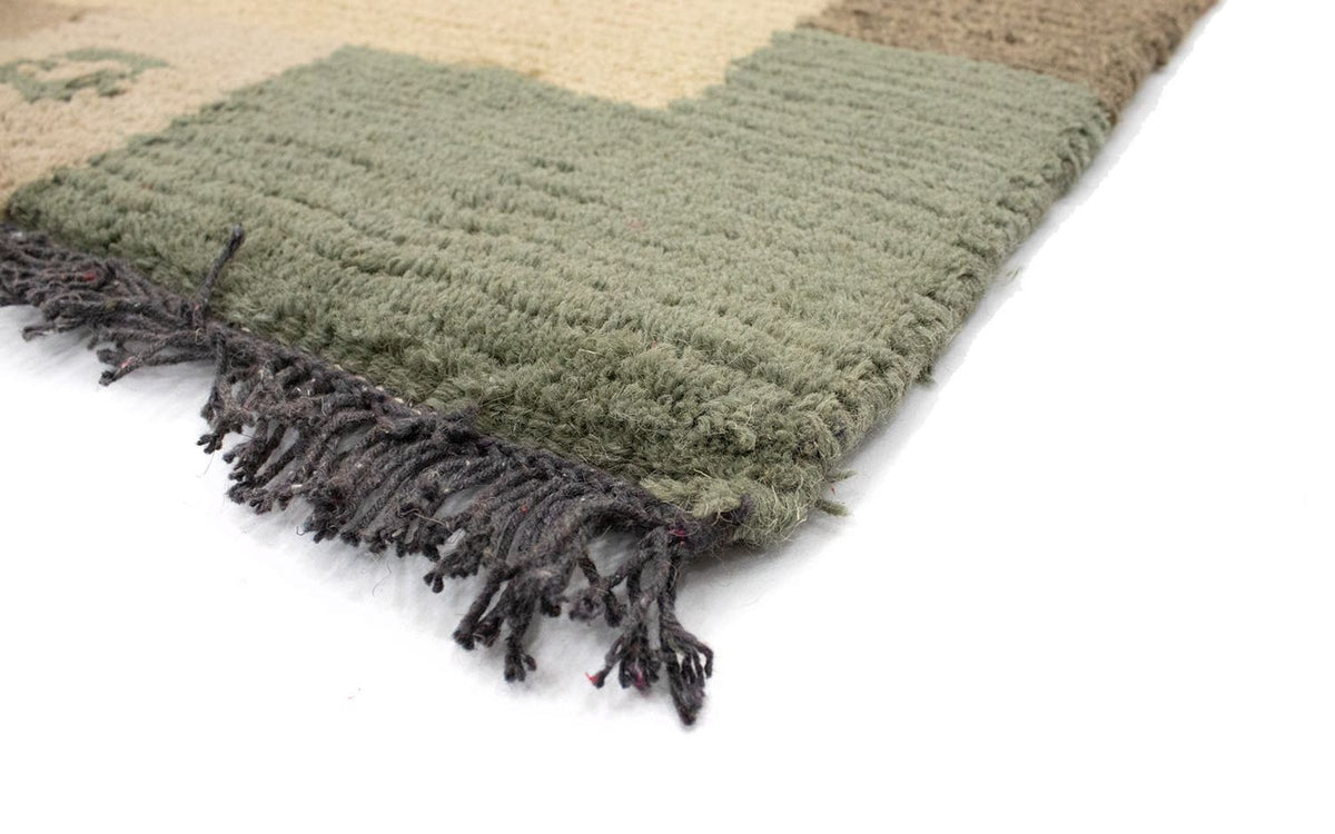 Dywan z Nepalu - 140 x 70 cm - jasnobrązowy