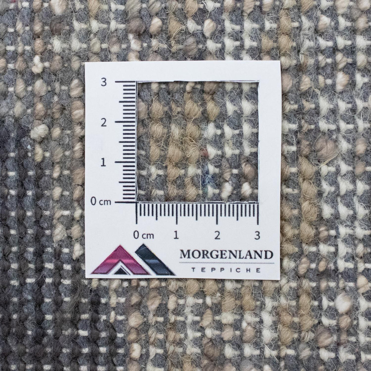 Designerski dywan - 236 x 169 cm - beżowy