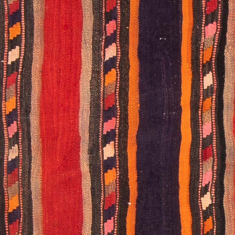 Biegacz Dywan Kelim - Stary - 210 x 75 cm - wielokolorowy