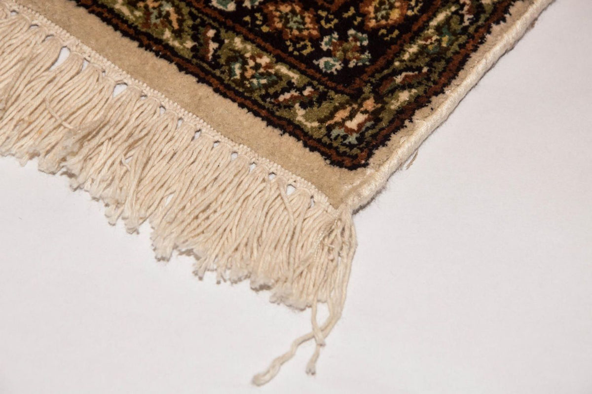 Jedwabny dywan - Kashmir Silk - 186 x 126 cm - beżowy